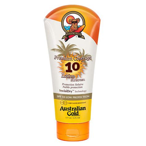 australian gold sunscreen factor 10.